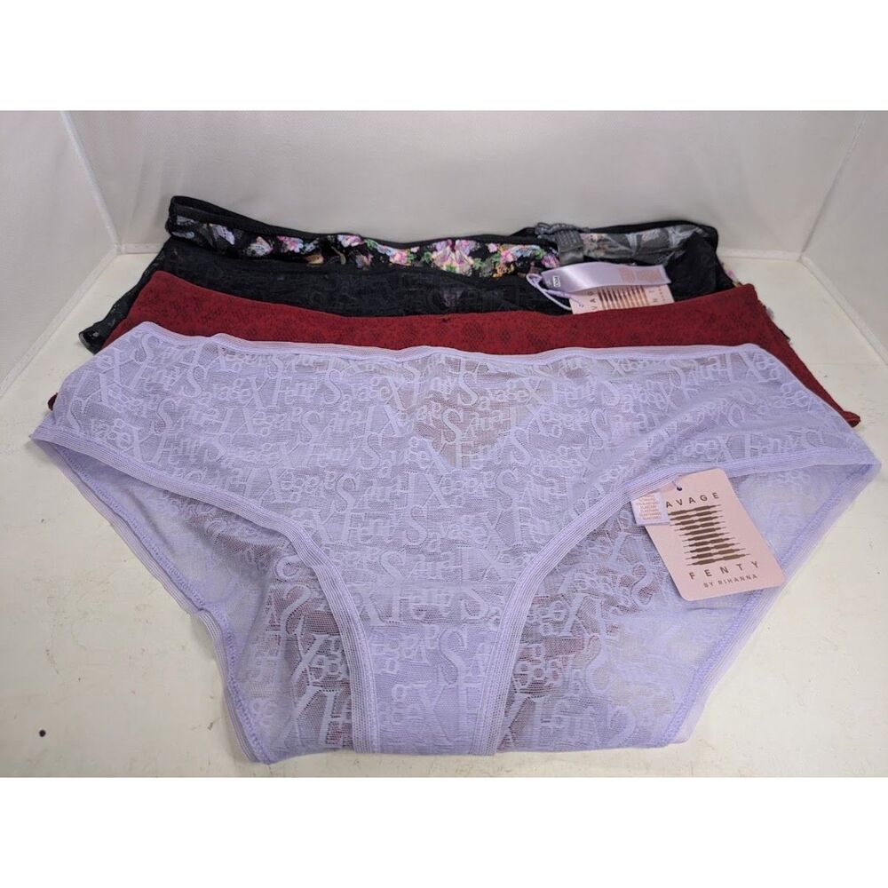 Savage X Fenty Underwear Panties Lot of 4 Size 18-20 NWT